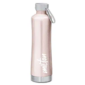 Milton New Tiara 900 Stainless Steel 24 Hours Hot and Cold Water Bottle, 750 ml, Rose Gold