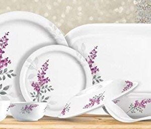 MILTON Melamine Dinner Set - 31 Pieces, Multicolour