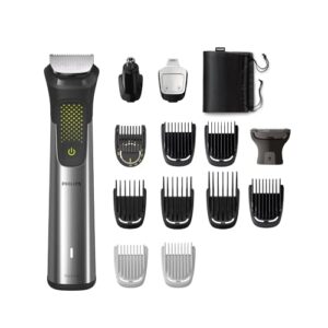 Philips All-in-One Trimmer for Men 13-in-1 Face, Body & Private Parts I DualCut Technology I 120 min runtime I 5 min Quick Charge | 3 Year Warranty I Hassle-Free Maintenance I MG7715/65